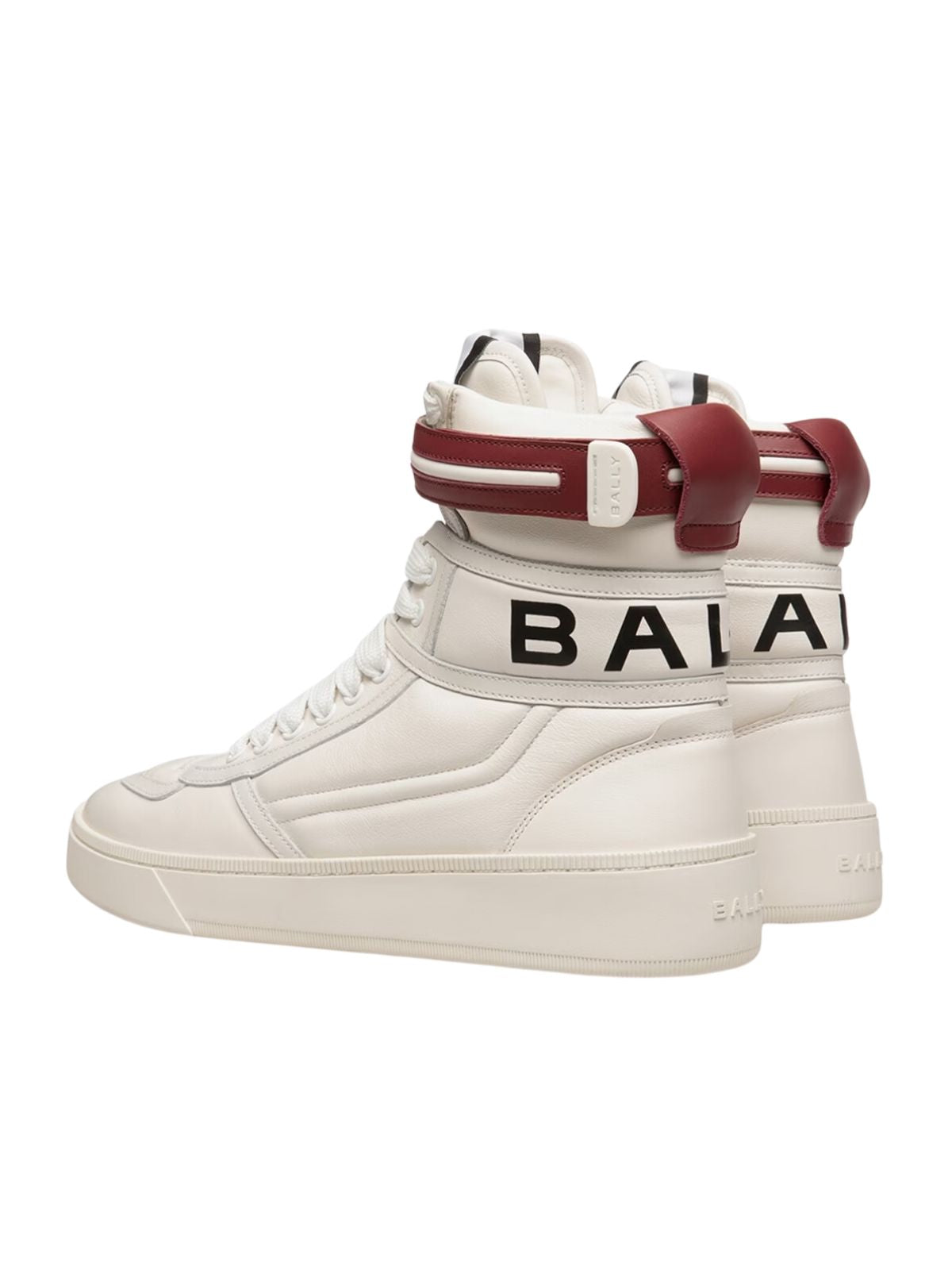 Bally Sneaker High Boot Logo White - 2