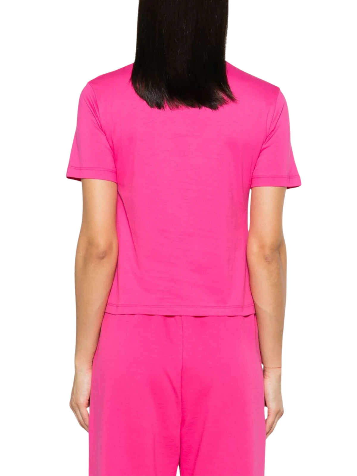 Msgm T-Shirt Ladies Logo Pink