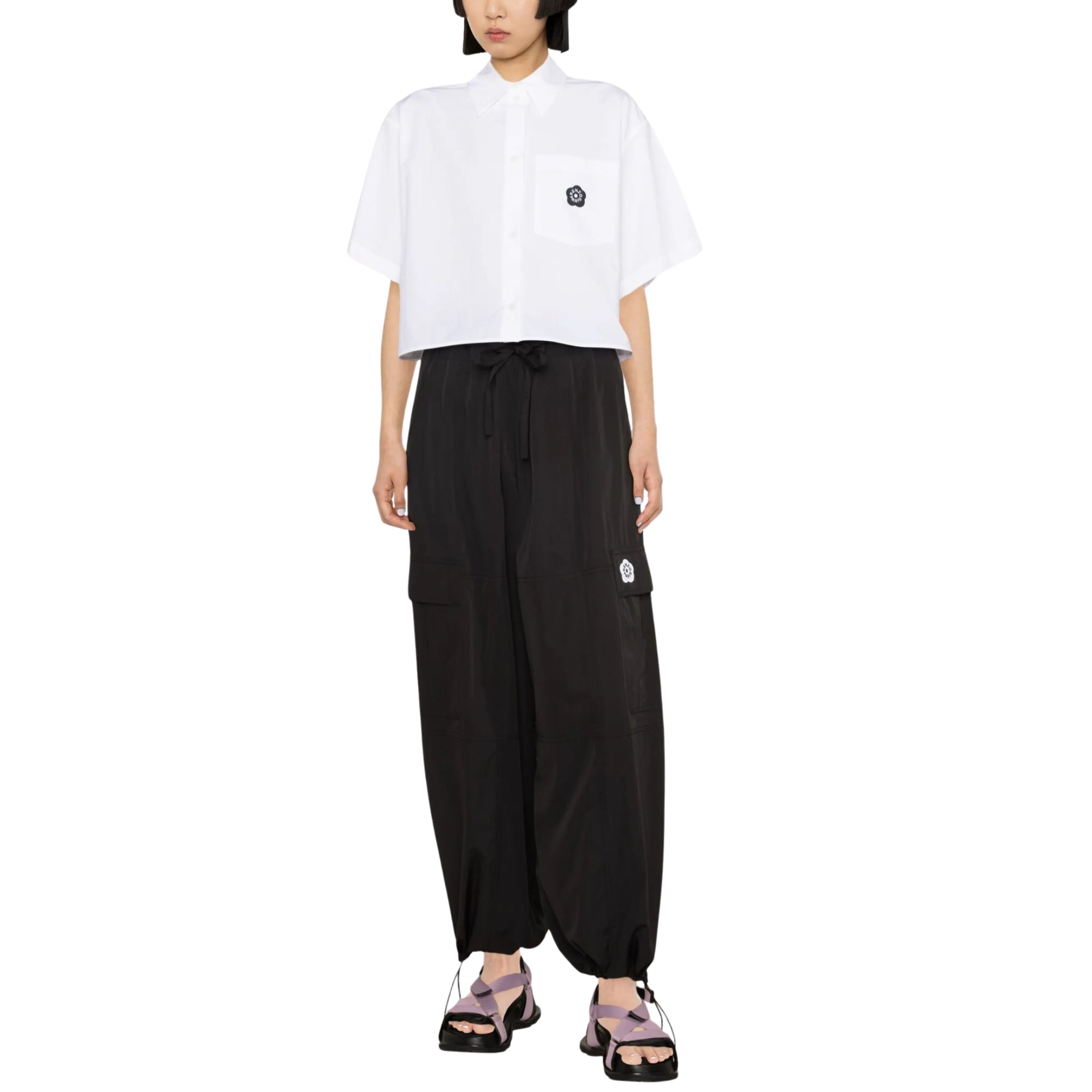 Kenzo Shirt BF 2.0 Dropped Shoulders White-AL Capone Premium
