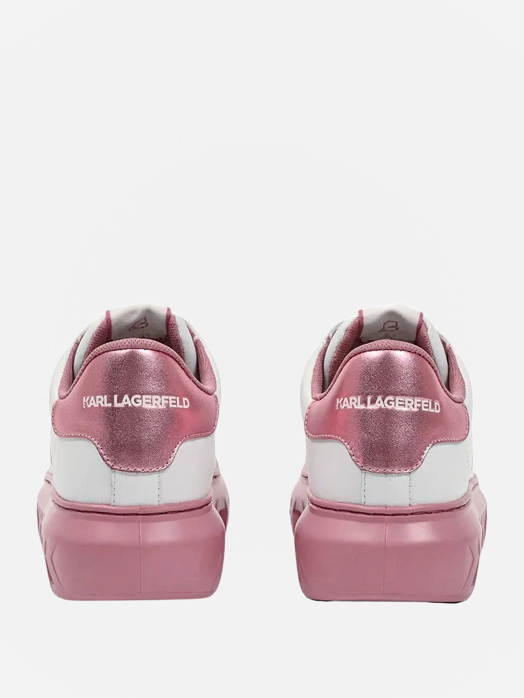 Karl Lagerfeld Sneaker Kapri Kite Outline NFT Lo Lace White/Pink-AL Capone Premium