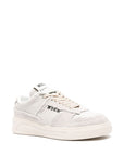 Msgm Sneaker Canvas Low White