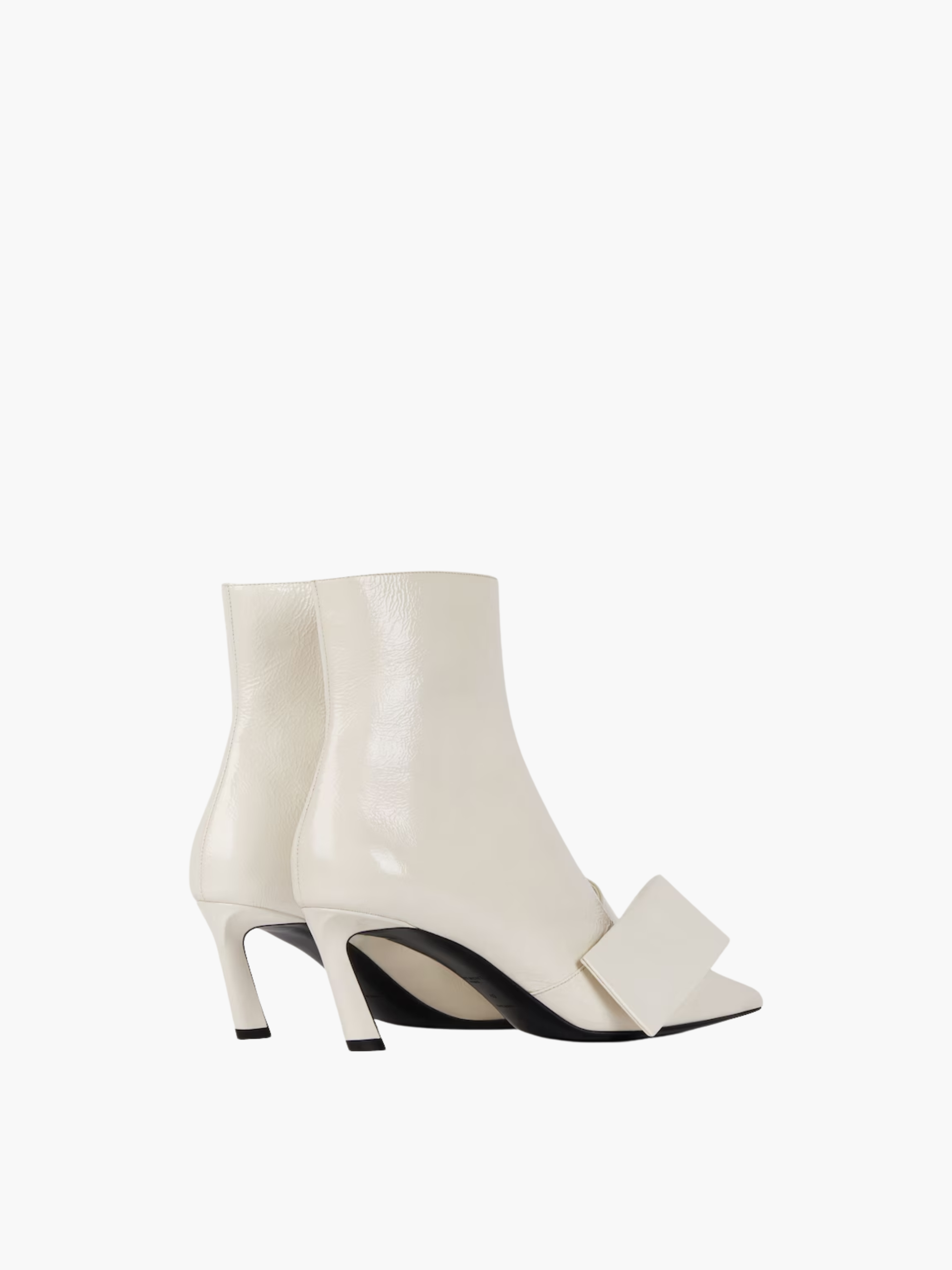 Givenchy Ankle Bow Wrap Over Cream