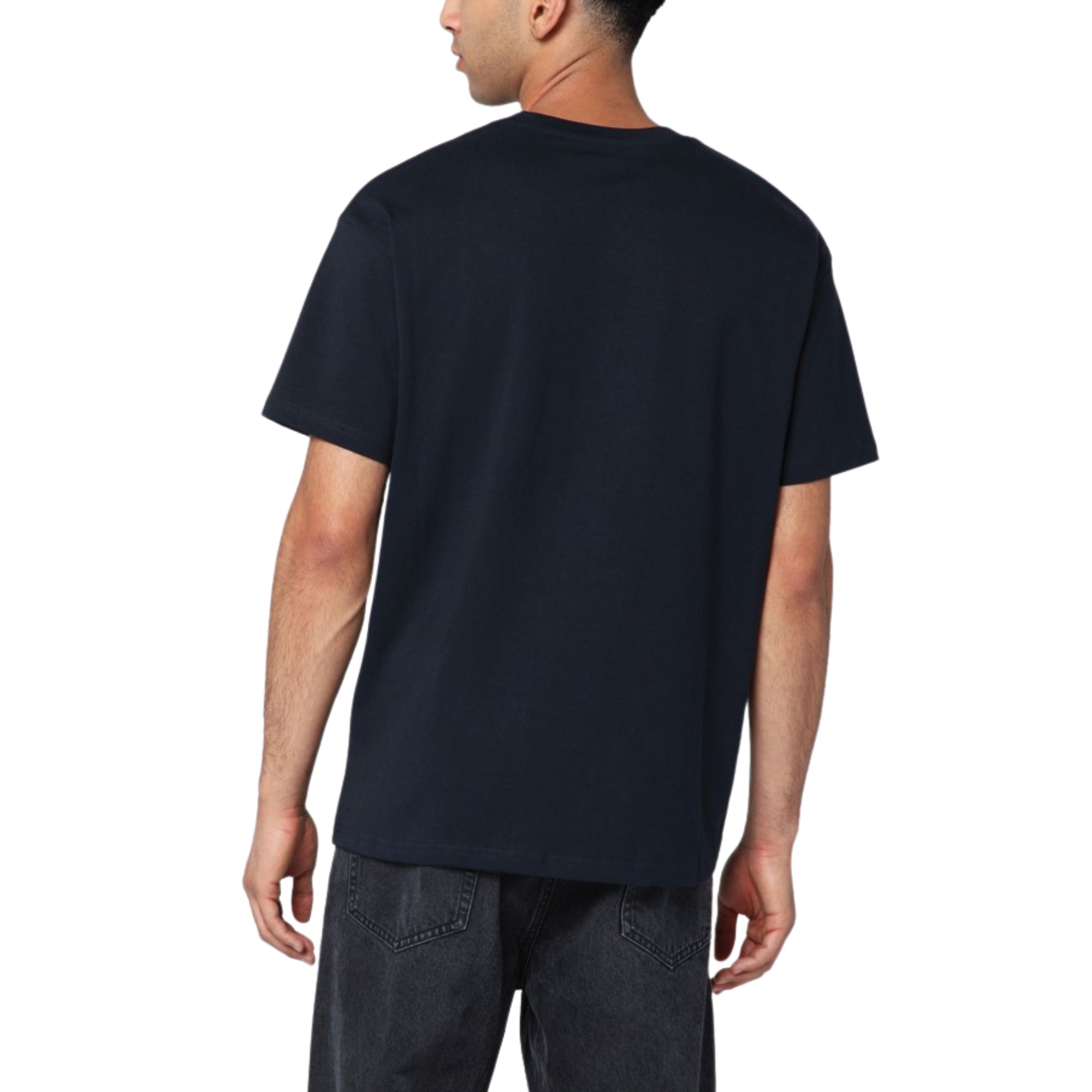 Givenchy T-Shirt Logo Navy-White