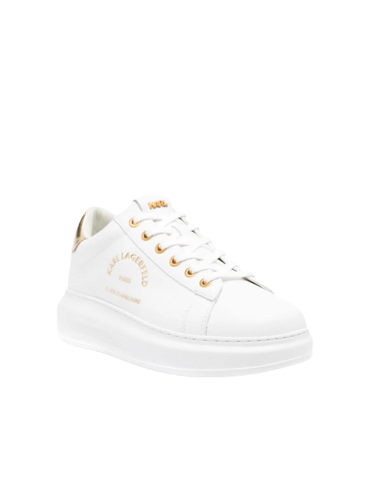 Karl Lagerfeld Sneaker Ladies Kapri Maison White-Gold