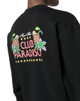 Msgm Sweater Club Paradiso Black - 2