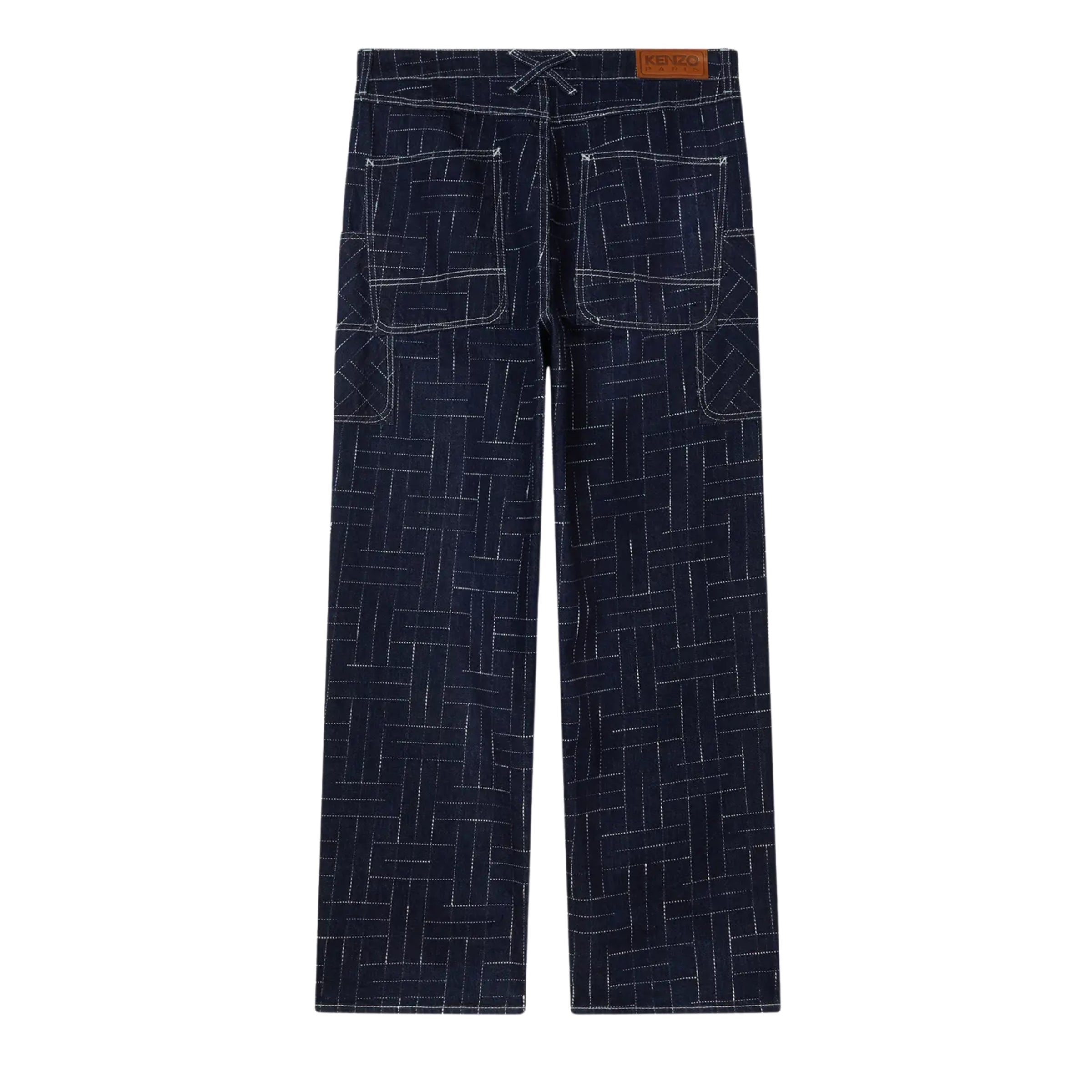 パンツ ORGANIC COTTON DENIM Kenzo Cargo Jeans Weave Denim Blue – AL Capone Premium