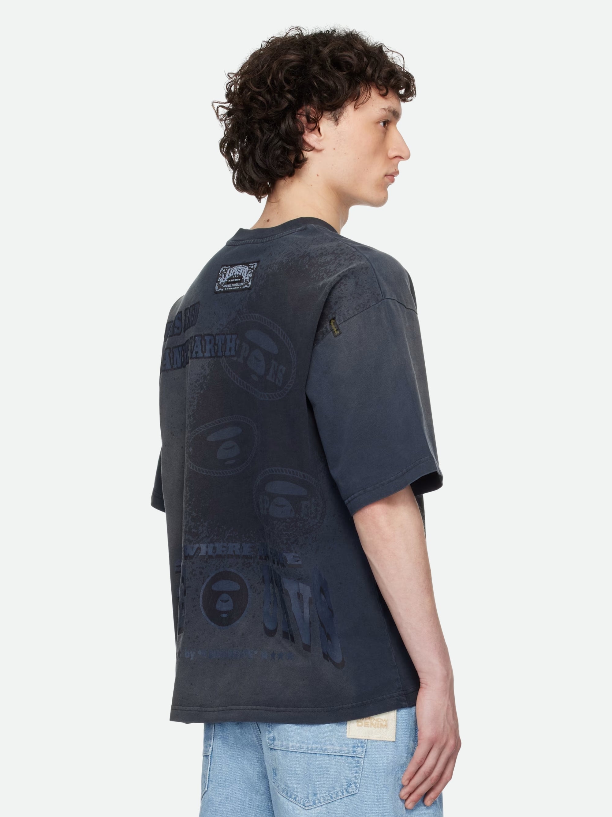 Aape T-Shirt Fancy Light Black-AL Capone Premium