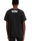 Who Decides War T-Shirt Interwoven Windows Coal