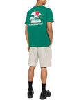 Casablanca T-Shirt Montagne Ondulee Green