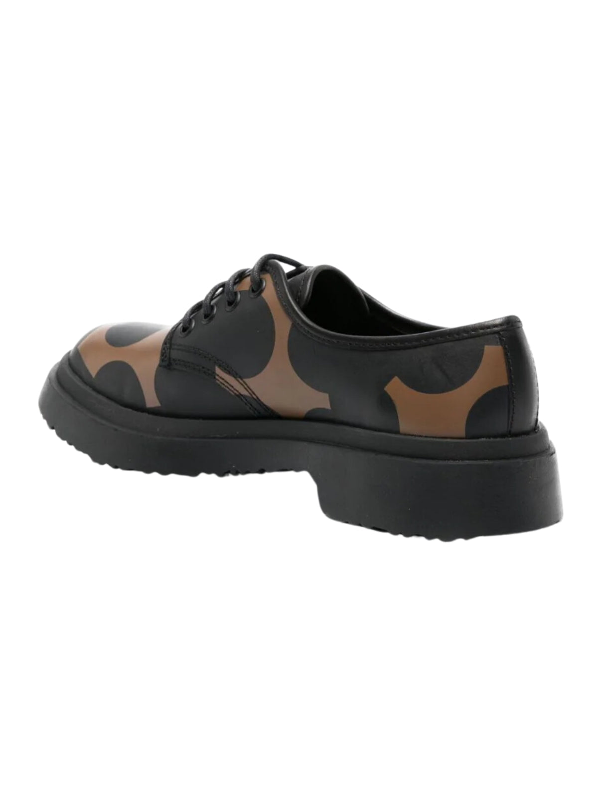 Camper Shoe Drag Negro Empty Hole Brown