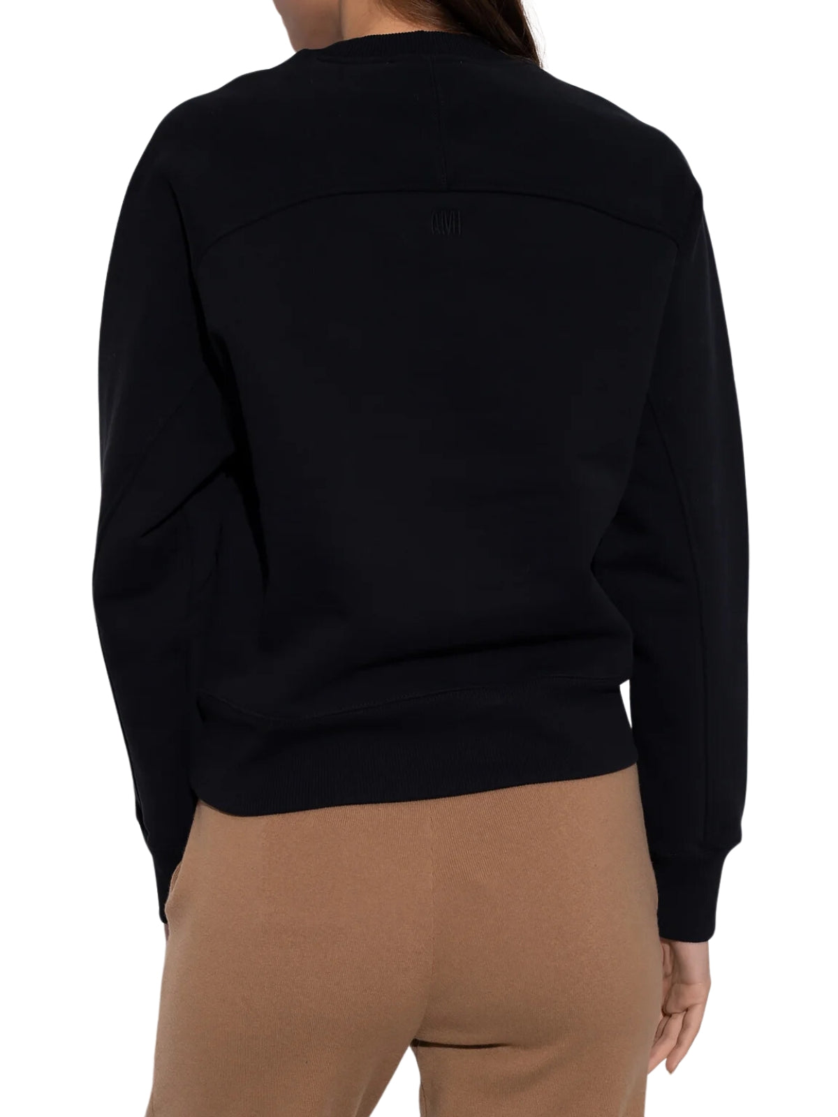 Ami Sweater Mono Logo Black - 2