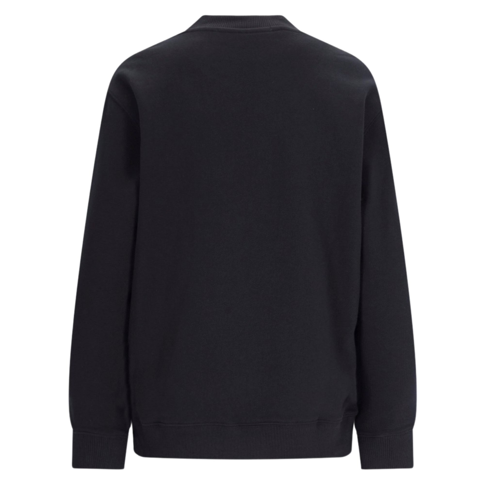 Msgm  Sweater Slim Logo Black