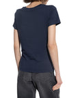Kenzo T-Shirt  Floral Printed Blue