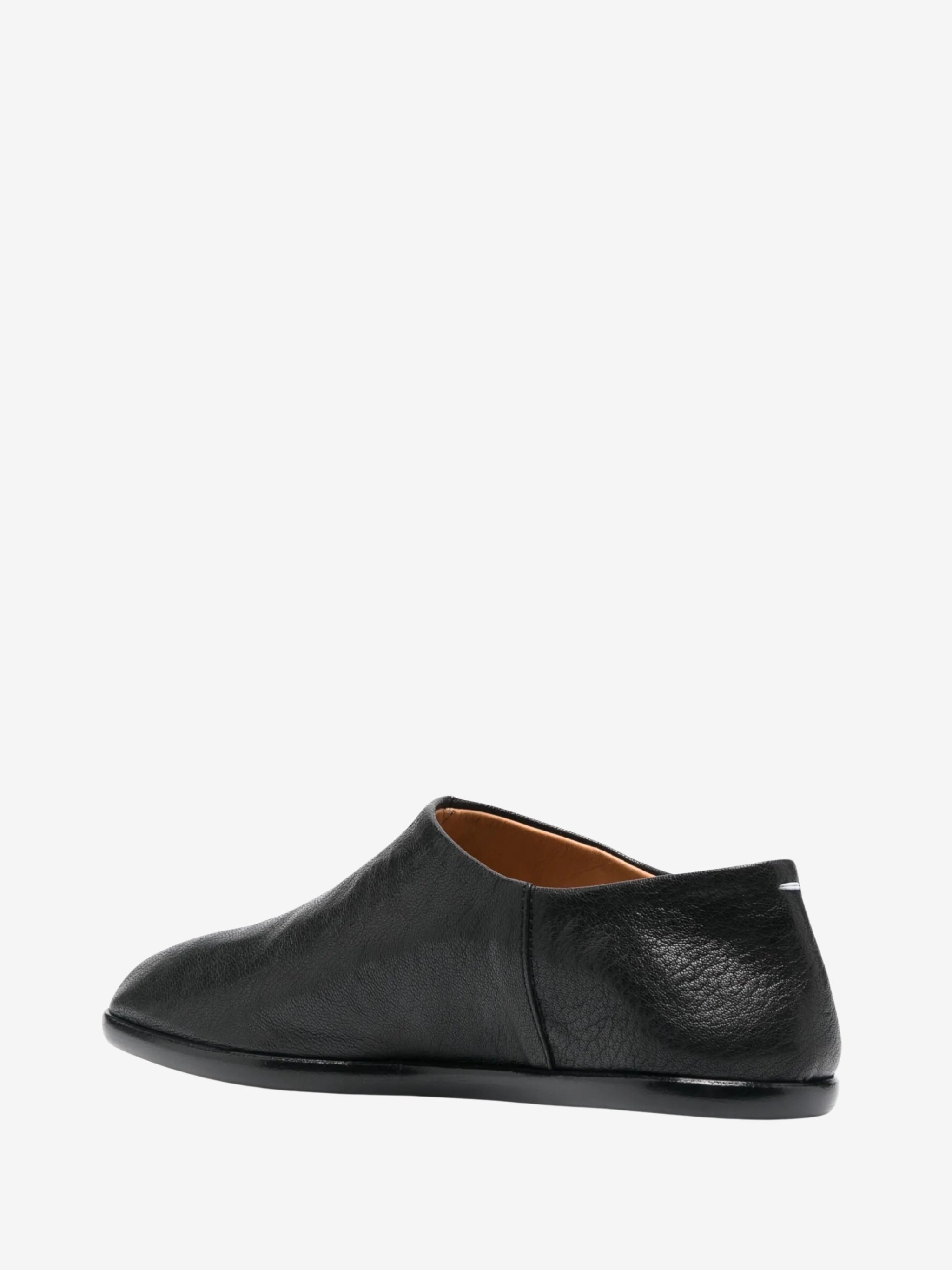 Maison Margiela Slip-Ons Mms1 Tabi Leather Shoes Black - AL Capone