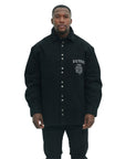 Capone Overshirt Buttoned Up Black