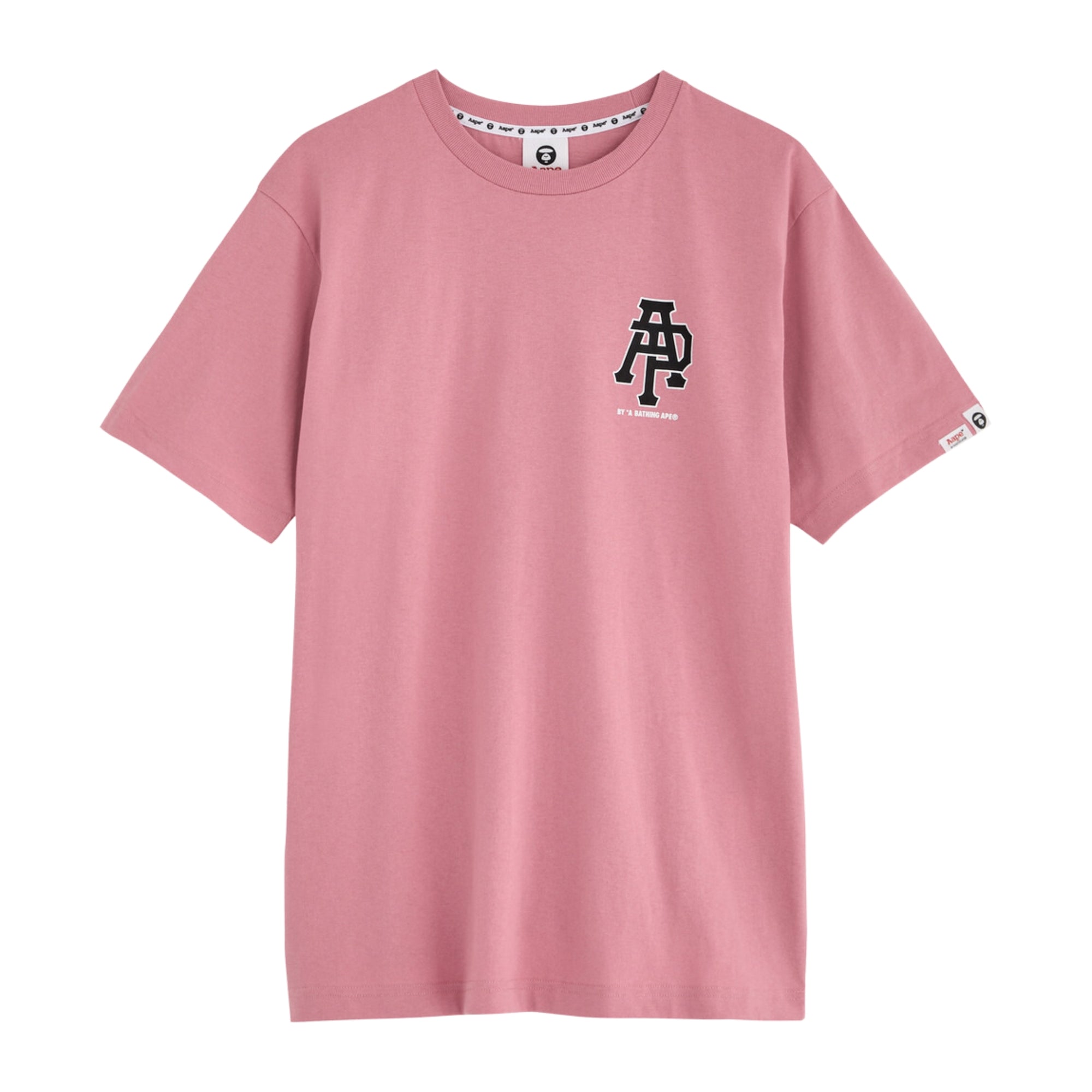 Aape T-Shirt Basic Logo Pink