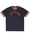 Ice-Cream T-Shirt Football Navy