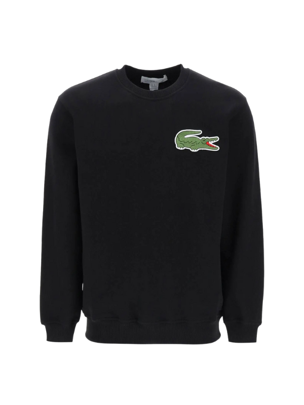 Comme Des Garcons Sweater X Lacoste Black