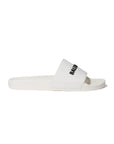 Balenciaga Slide Logo White - 1