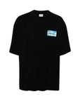 Vetements T-Shirt My Name Sticker Cropped Boxy Black