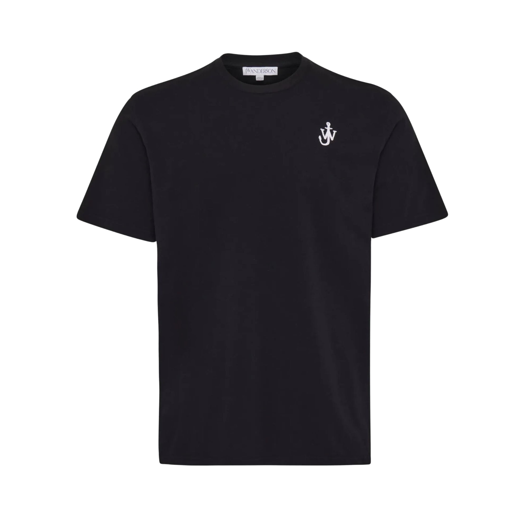 Jw Anderson T-Shirt Anchor Embroidery Black