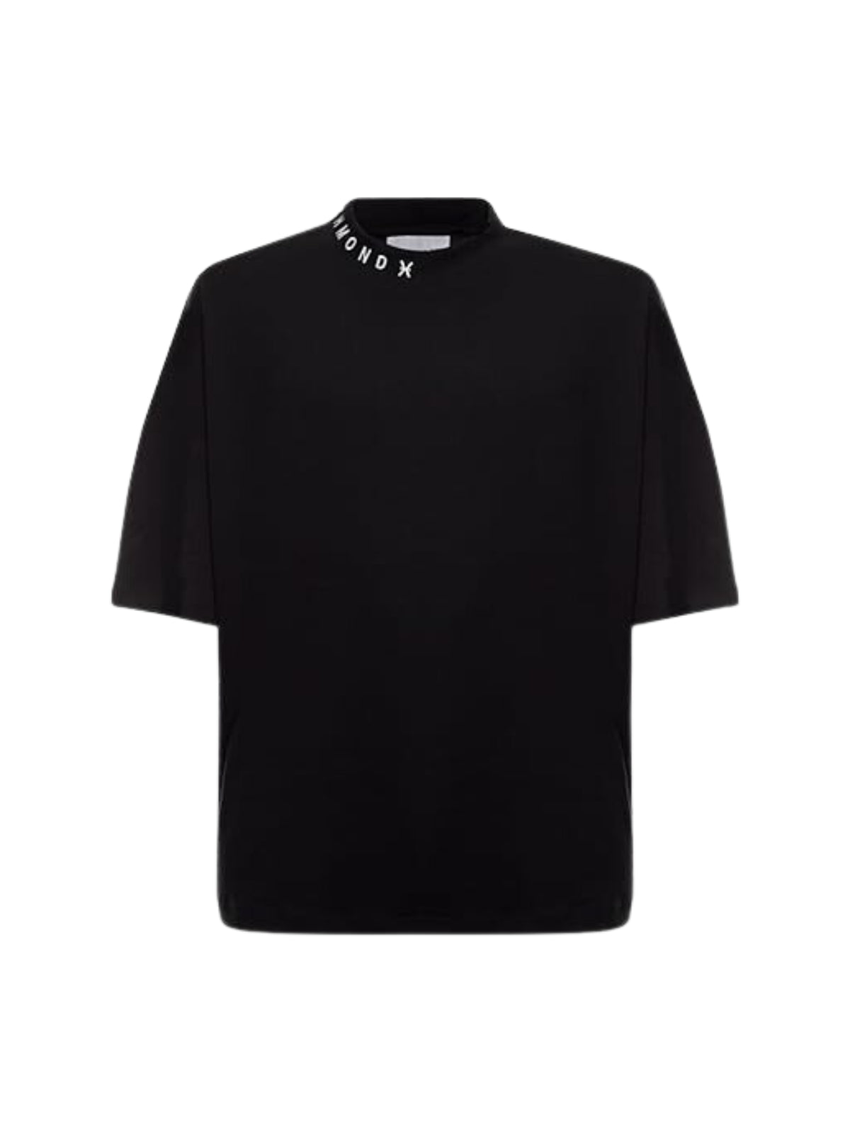 John Richmond T-Shirt Desu Neck Logo Black – AL Capone Premium