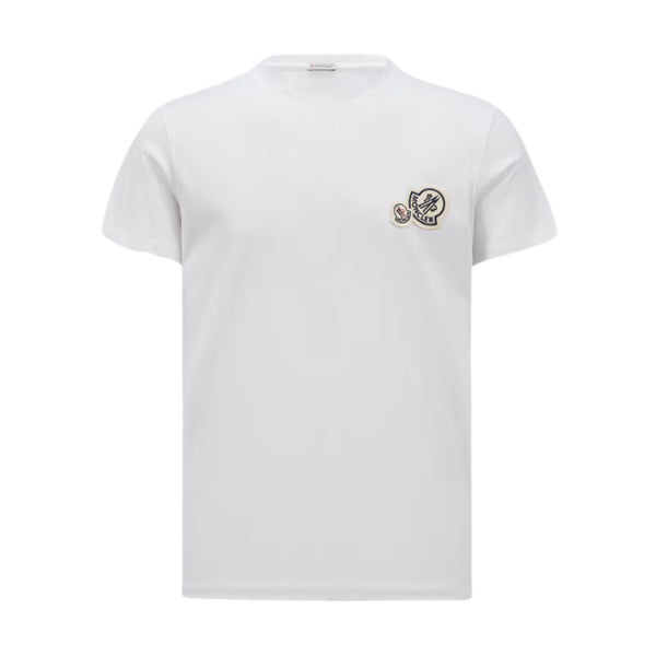 Moncler ホワイトロゴtシャツ Moncler T-Shirt Logo White – AL Capone Premium