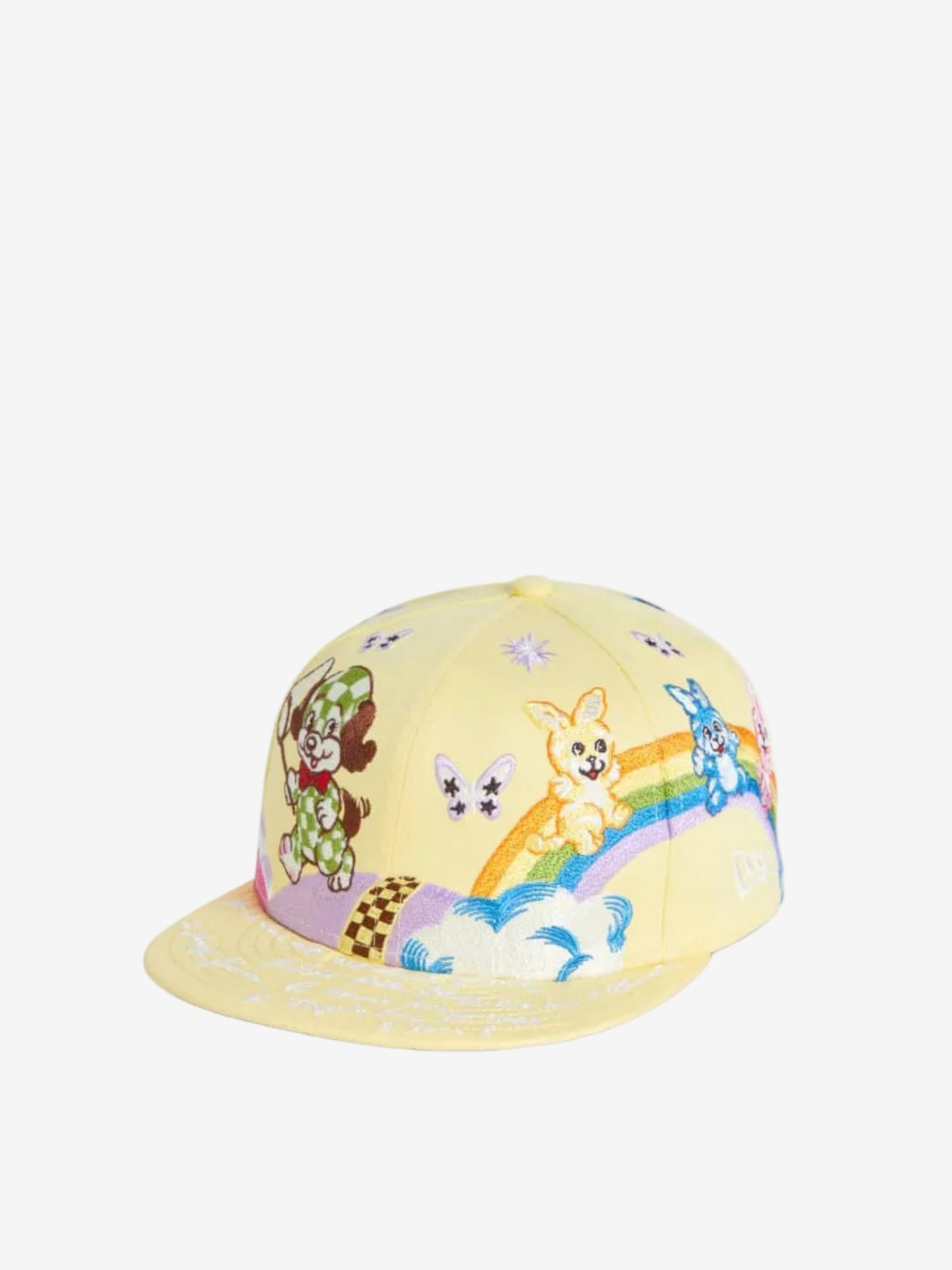 Kenzo Cap X New Era Embroidered Vanilla