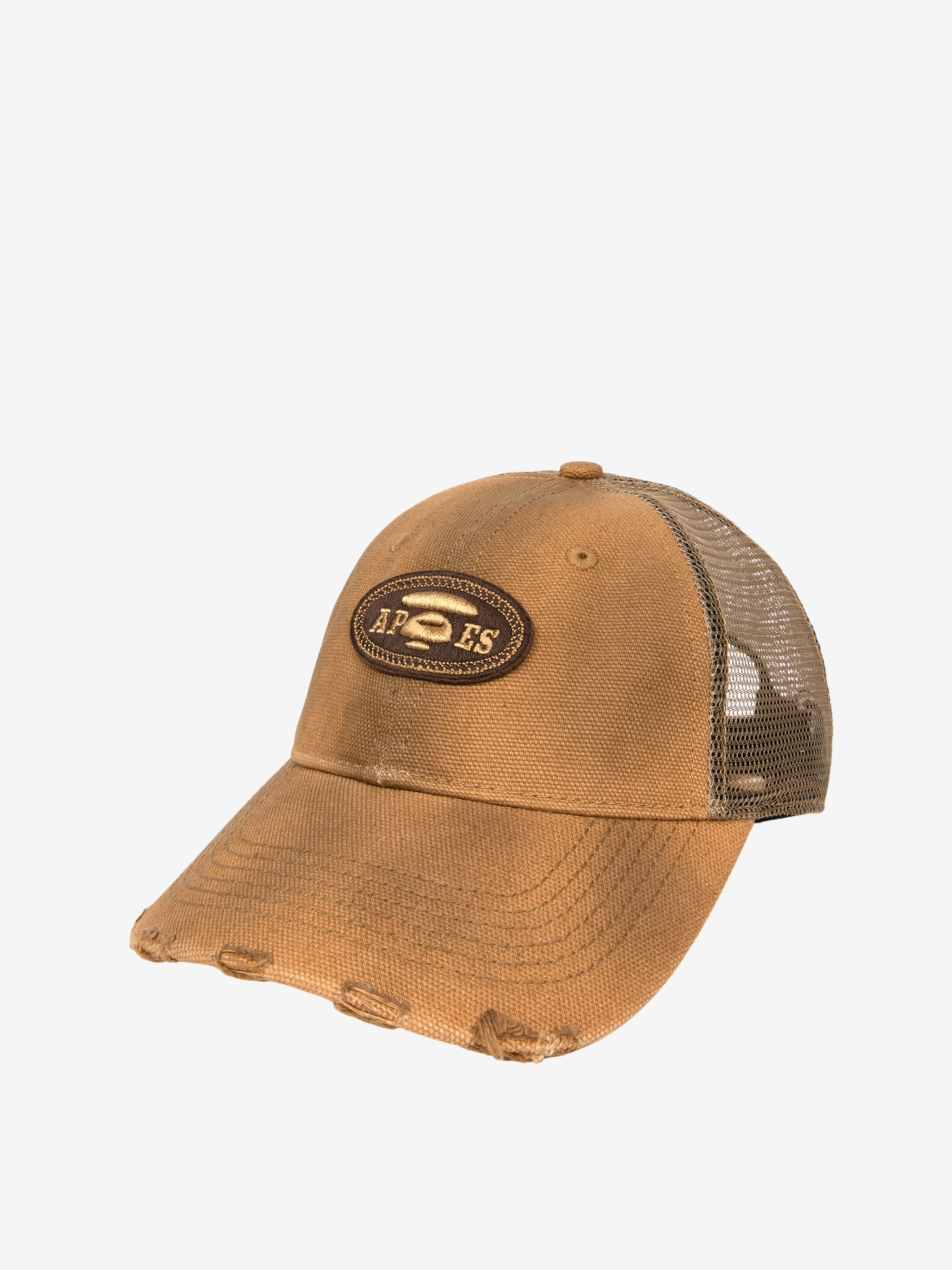 Aape Cap Fade Logo Dark Beige