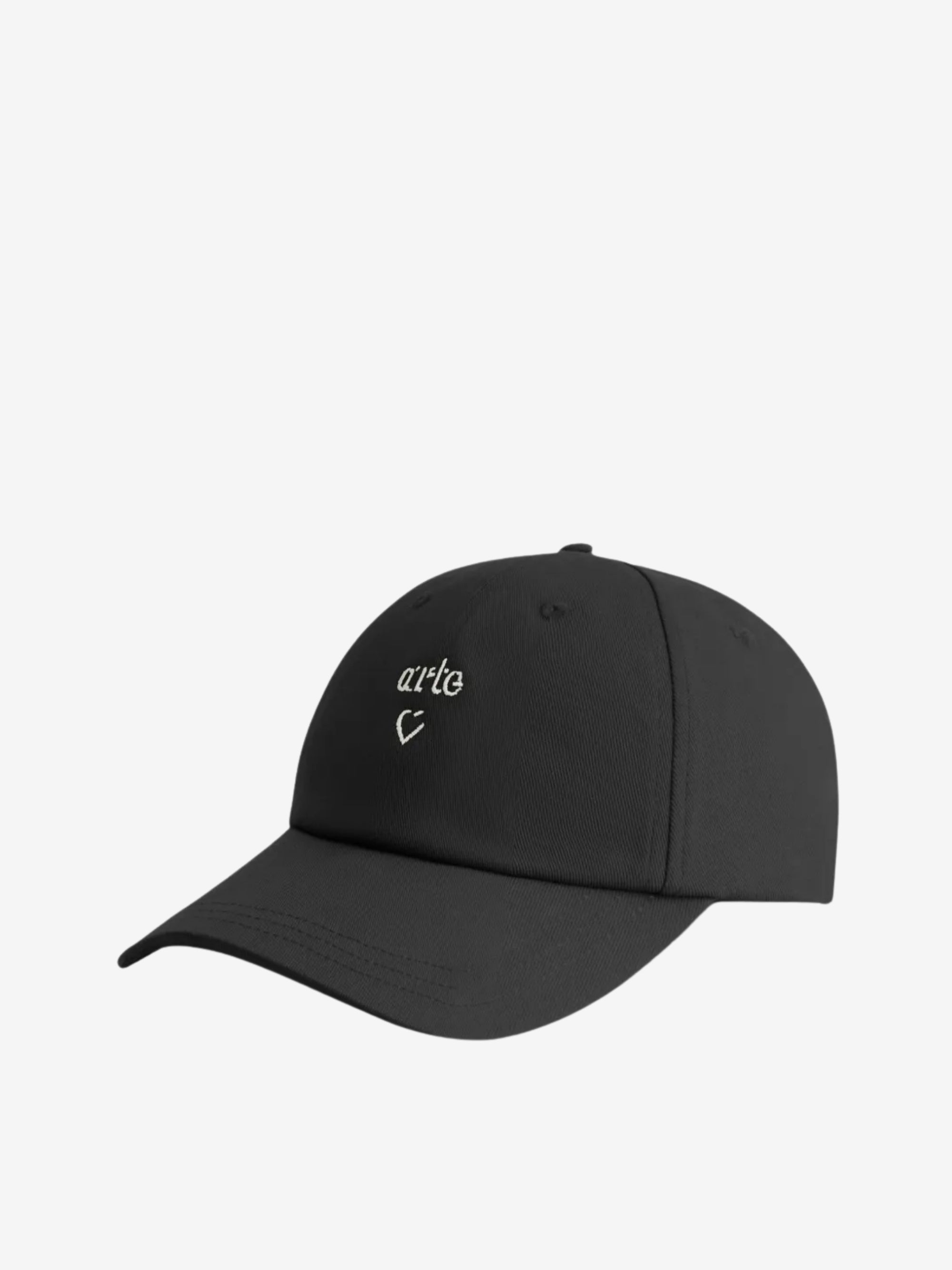 Arte Heart Logo Cap Black