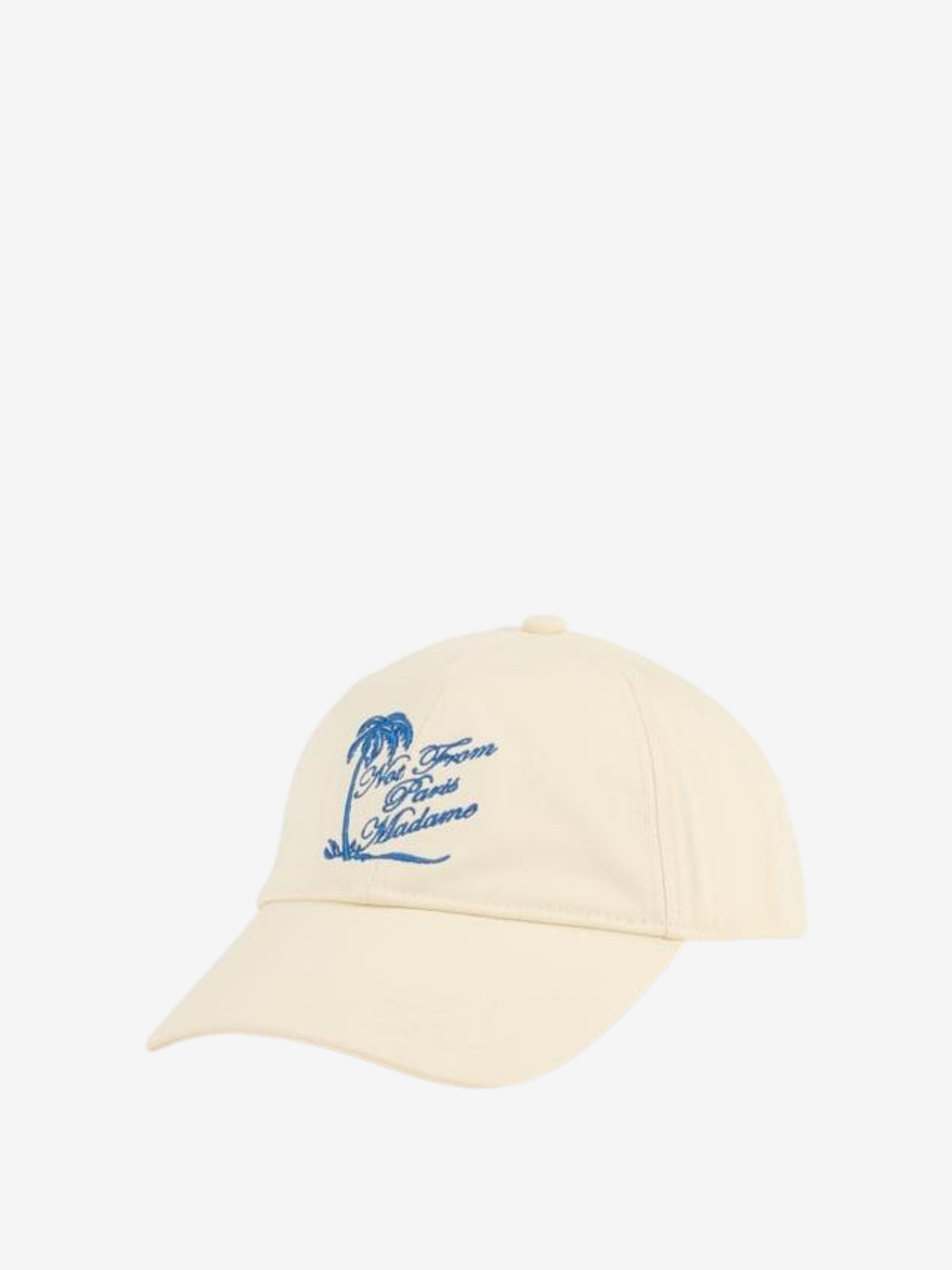 Drole Cap Slogan Palmier Off White