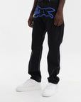 Icecream Running Dog Denim Pants Black