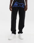 Icecream Running Dog Denim Pants Black