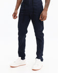 Iceberg Elasticated Woven Pant Navy