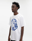 Billionaire Boys Club Cracked Flock Print Astro T-shirt White