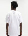 Billionaire Boys Club Cracked Flock Print Astro T-shirt White