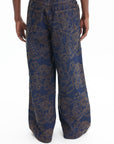 Kenzo Jeans By Verdy Embroidered Buggy  Denim Blue