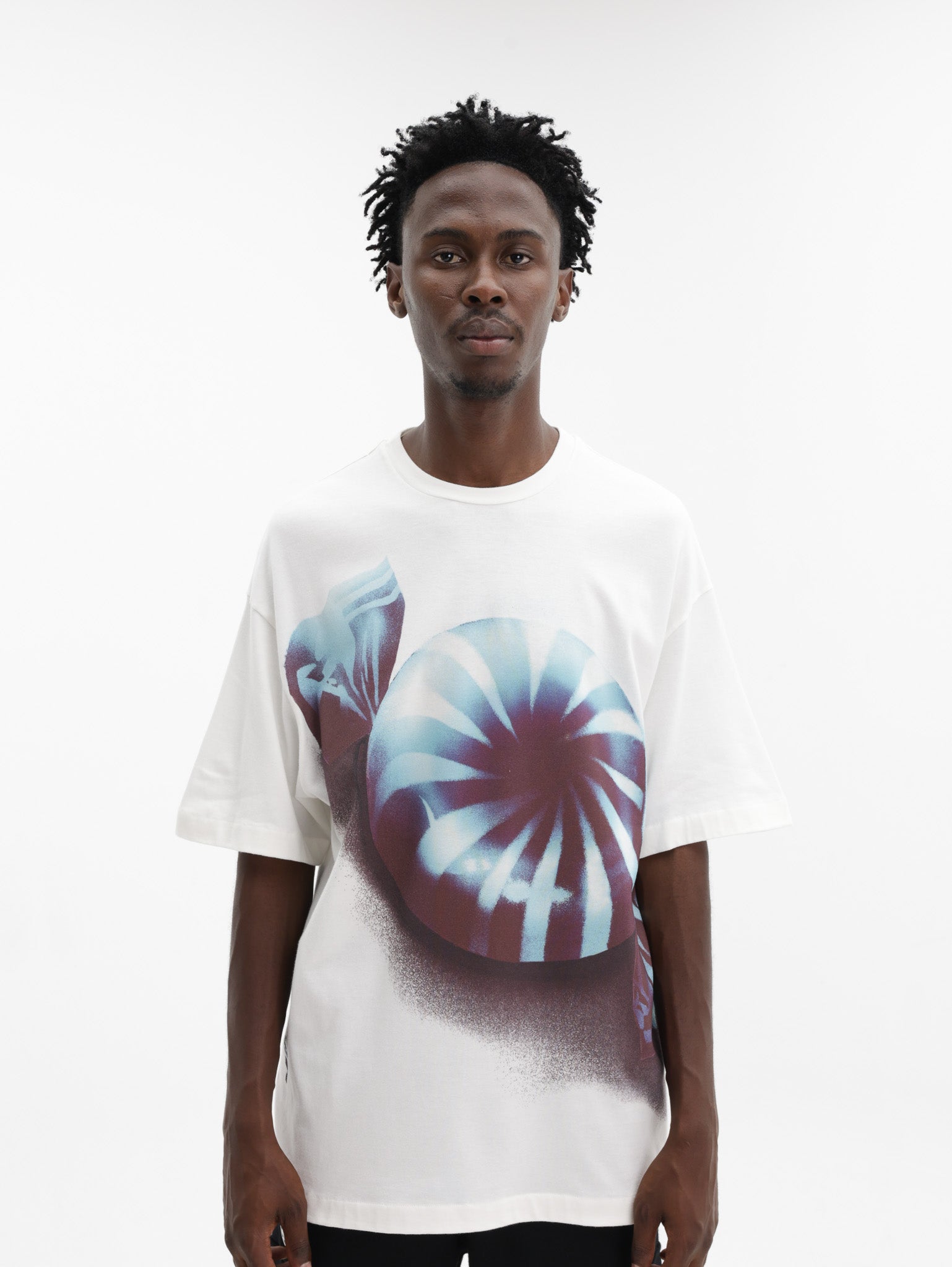 Jil Sander T-Shirt Candy Print White - AL Capone Premium