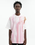 Jil Sander T-Shirt Seasonal Print Pink-White