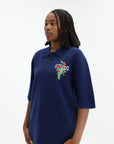 Kenzo Golfer Logo Midnight Blue