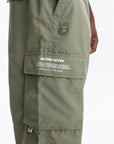 Aape Cargo Pants Pocket Logo Khaki