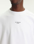 Drole De Monsieur T-Shirt Slogan Classique Optic White