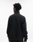 Maison Margiela Taped Half Zip Sweatshirt Black