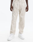Aape Pants Now Woven Dark Ivory