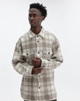 Ami Shirt Checkered Grey-White