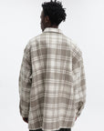 Ami Shirt Checkered Grey-White