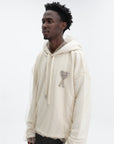 Ami Hoodie Logo Cream