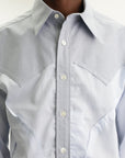 Maison Margiela Cotton Shirt L/S Blue