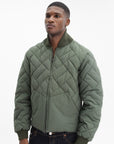 Kenzo Jacket Quilted Weave Khaki