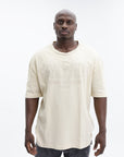Maison Margiela Embroidered Logo T-Shirt Beige